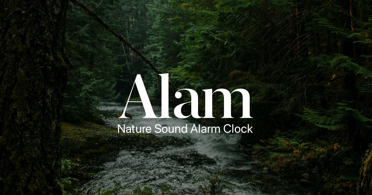 Alam - Nature Sound Alarm Clock